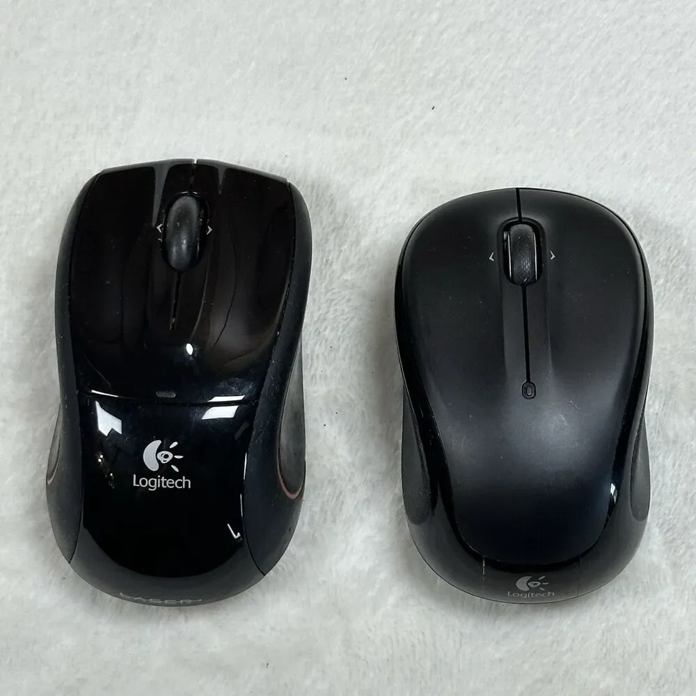 Logitech M505 & M325 Wireless Optical Mice w/ USB Receivers Tested Works